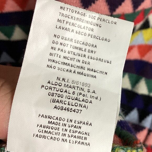 Anthropologie Aldomartins Barcelona Midi Striped Sweater Dress XL - Picture 7 of 12